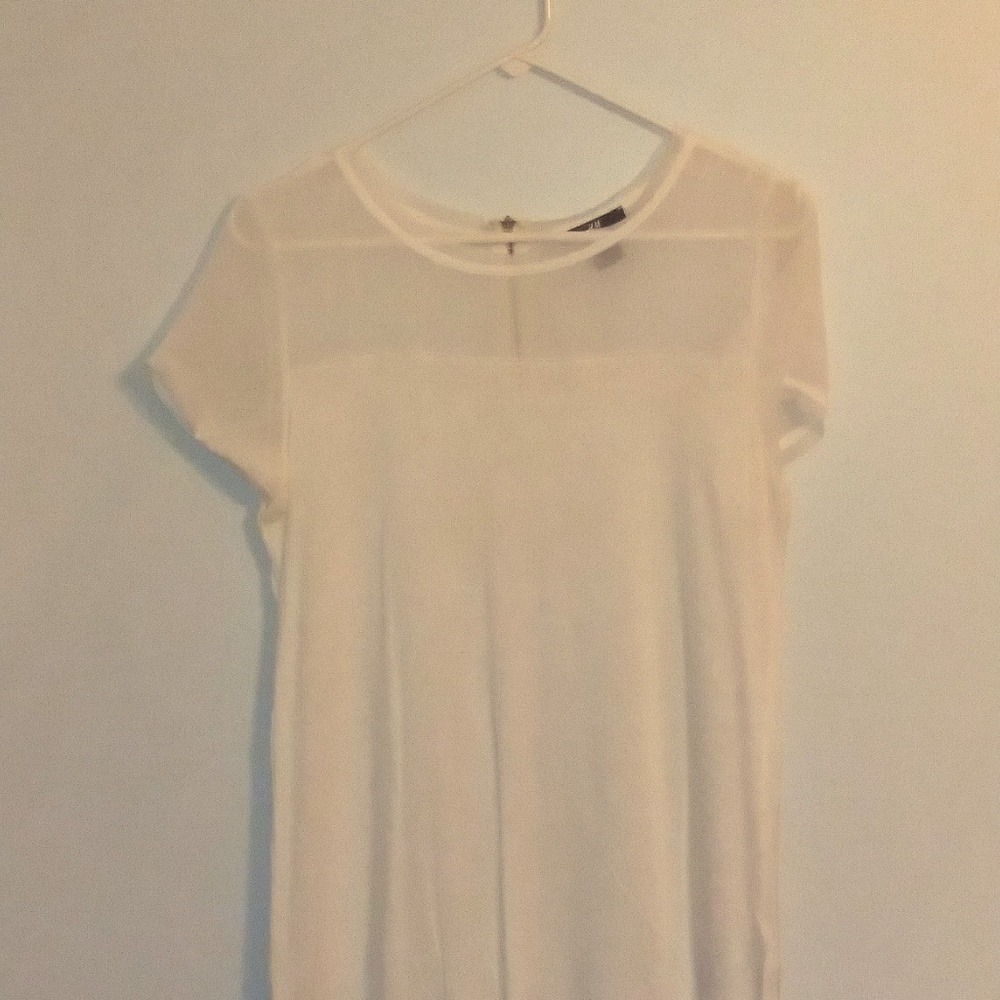 Casual White Dress Shirt